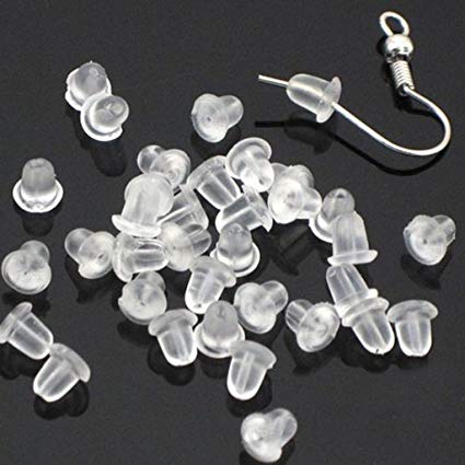 Clear Earring Backs